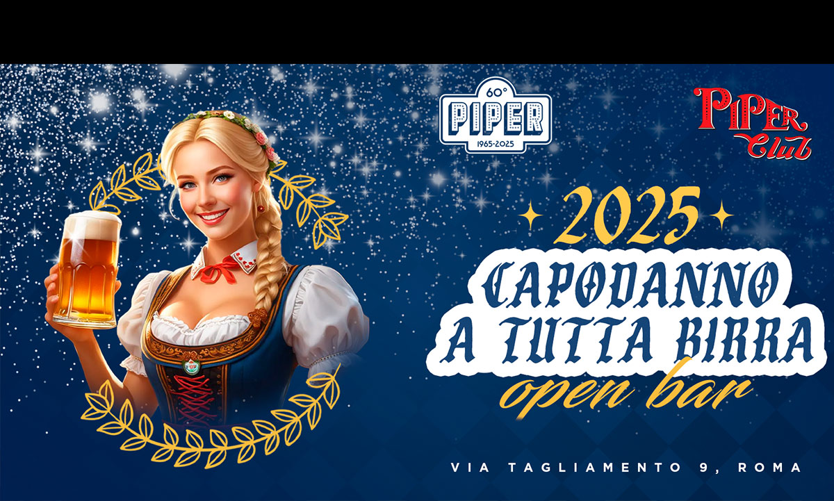 capodanno piper club roma 2025